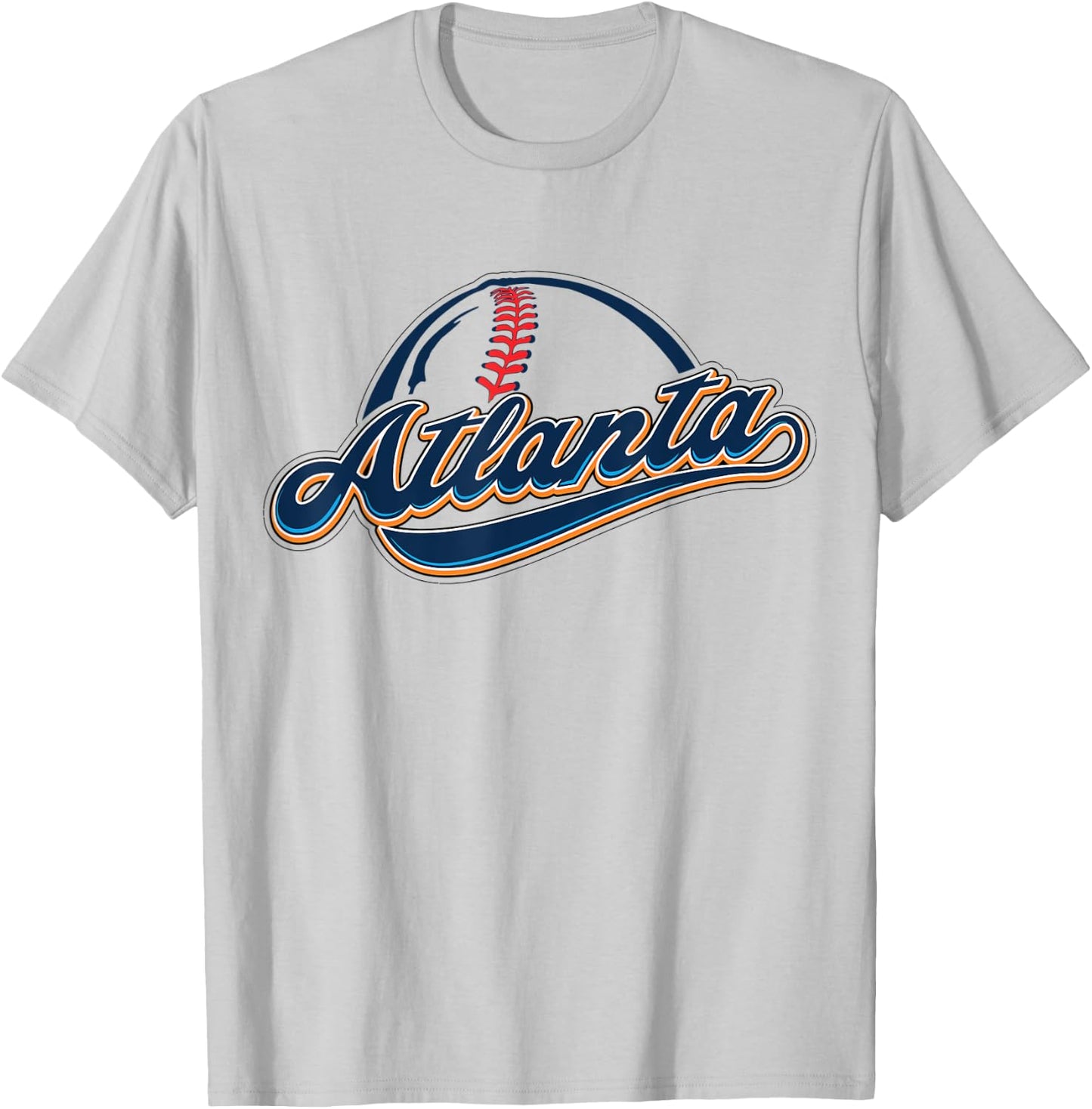 Atlanta 2022 - Baseball Lovers T-Shirt - T-Shirt | Ash