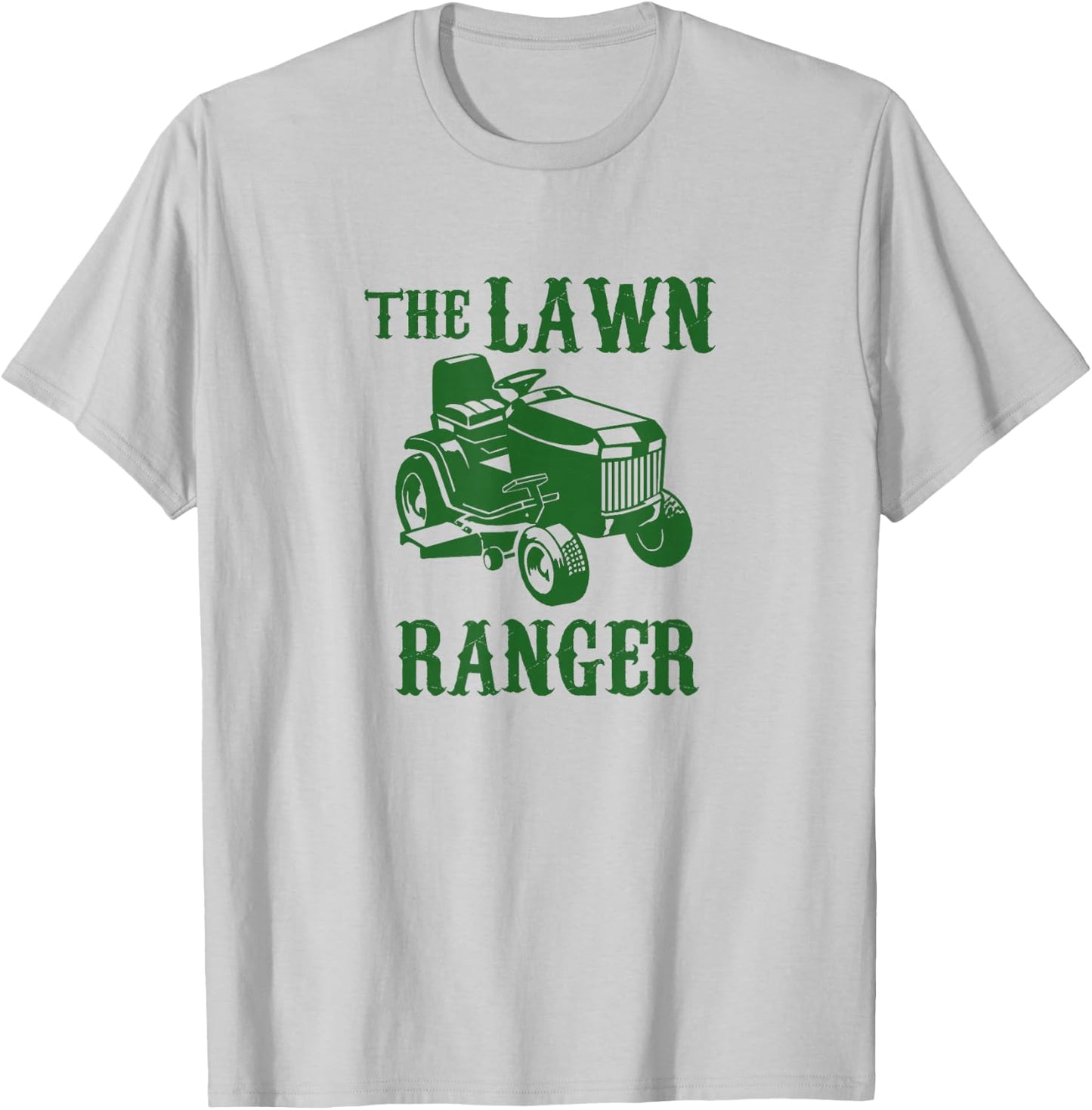 The Lawn Ranger Lawnmower T-Shirt - T-Shirt | Ash