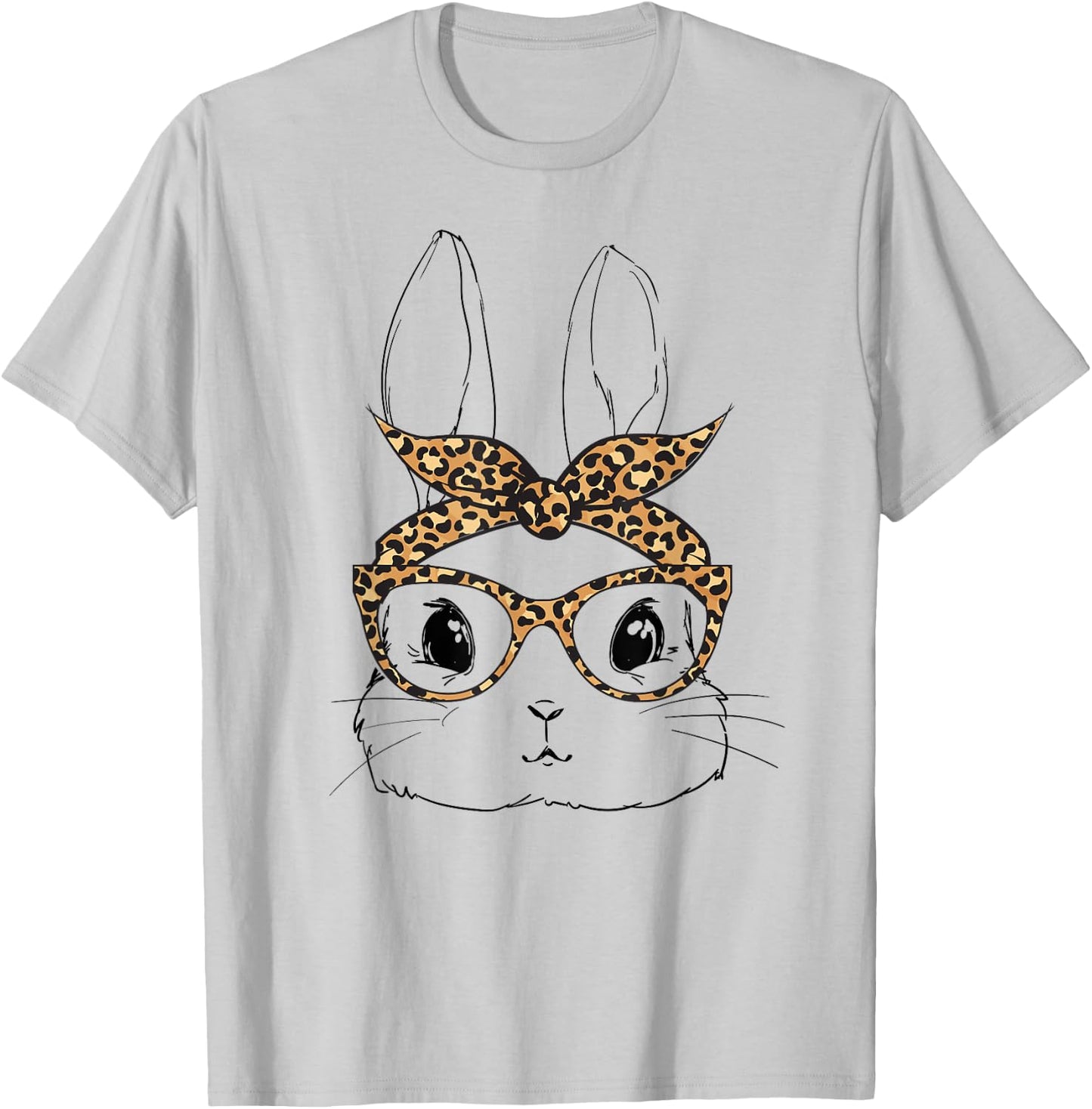 Easter Shirts For Kids Easter T Shirts Women Bunny Sunglass T-Shirt - T-Shirt | Ash