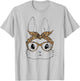 Easter Shirts For Kids Easter T Shirts Women Bunny Sunglass T-Shirt - T-Shirt | Ash