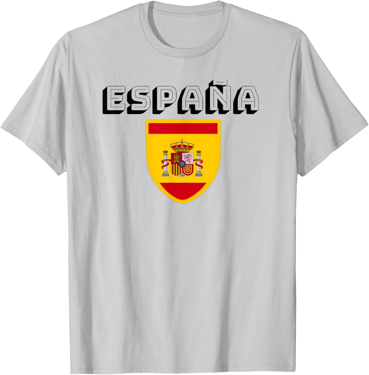 Espana Spanish Football Soccer Jersey Jersies Ball Top T-Shirt - T-Shirt | Ash