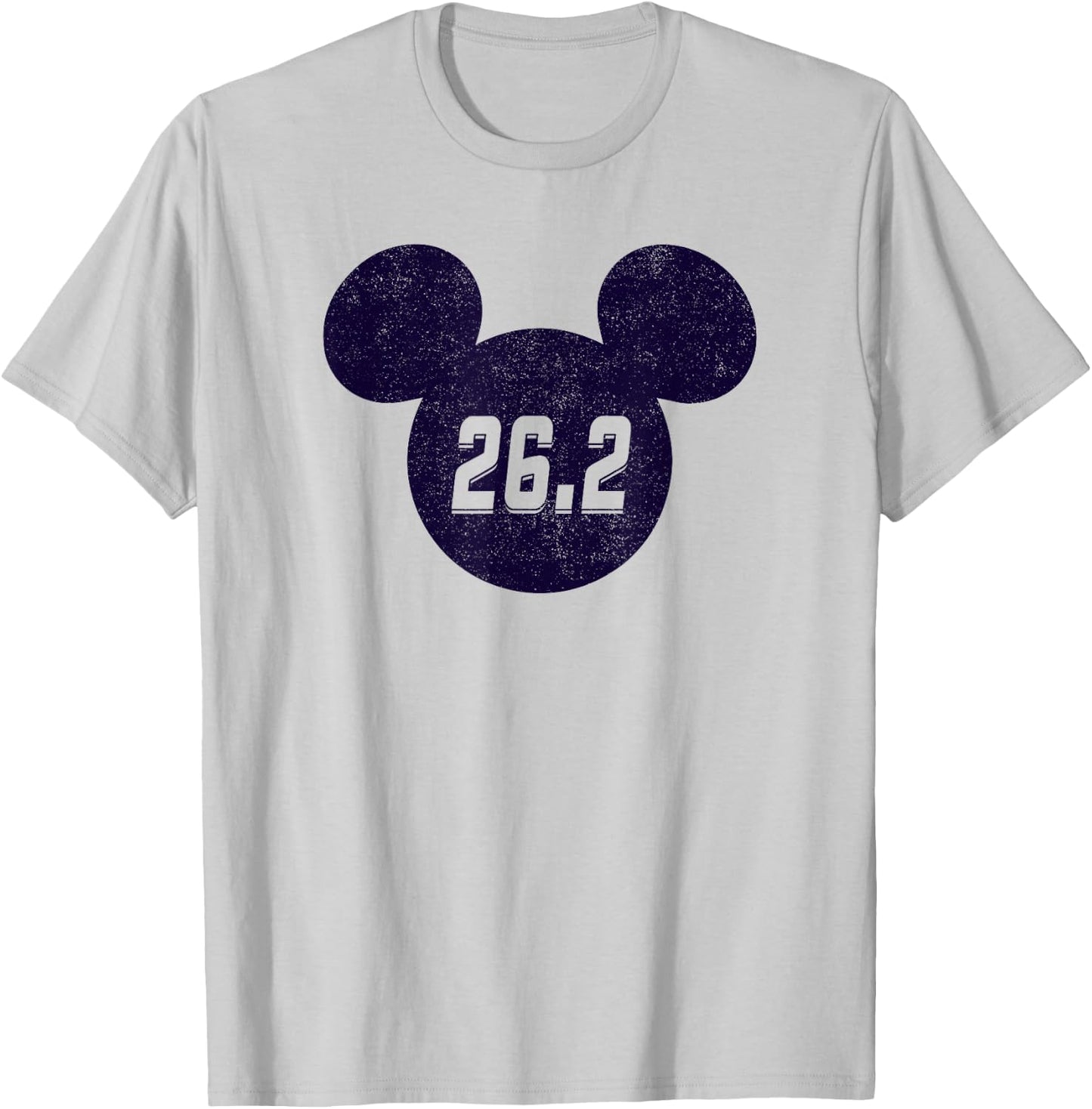 Disney Mickey Mouse Marathon 26.2 Fitness Runner T-Shirt - T-Shirt | Ash