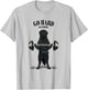 Black Labrador Dog Weightlifting in Fitness Gym T-Shirt - T-Shirt | Ash