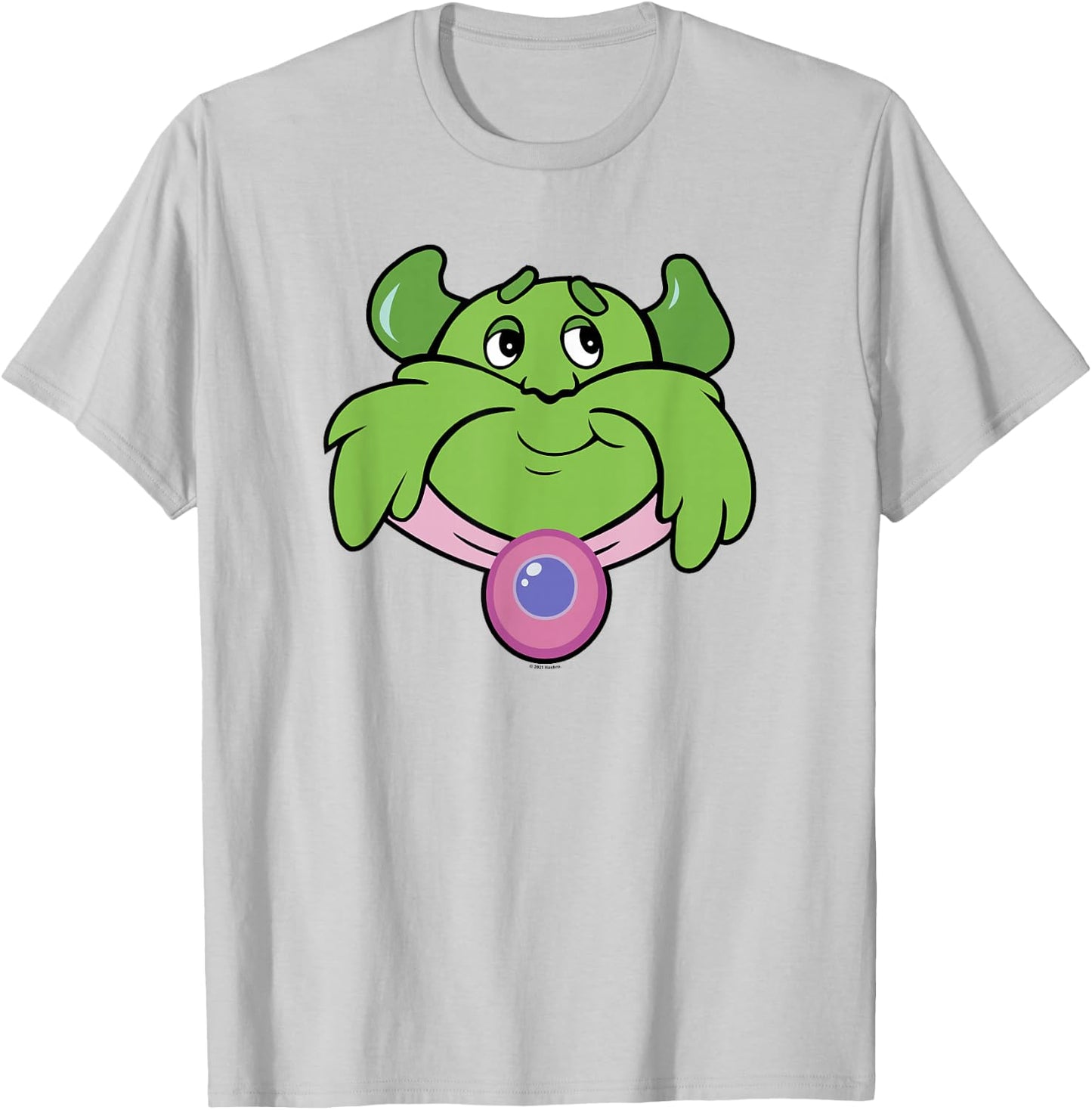Candy Land Halloween Plumpy Big Face T-Shirt - T-Shirt | Ash