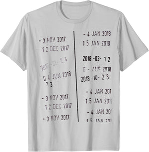 Funny Novelty Library Stamp Due Date Librarians Men Women T-Shirt - T-Shirt | Ash