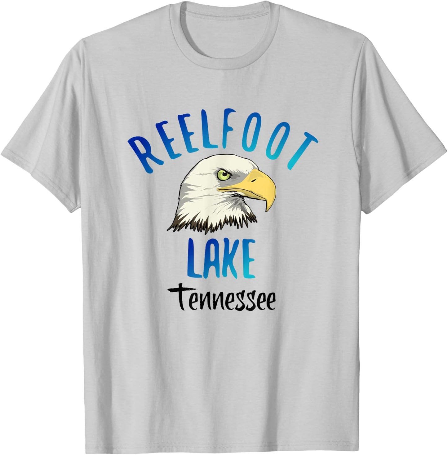 Reelfoot Lake State Park Tennessee Bald Eagle T-Shirt - T-Shirt | Ash