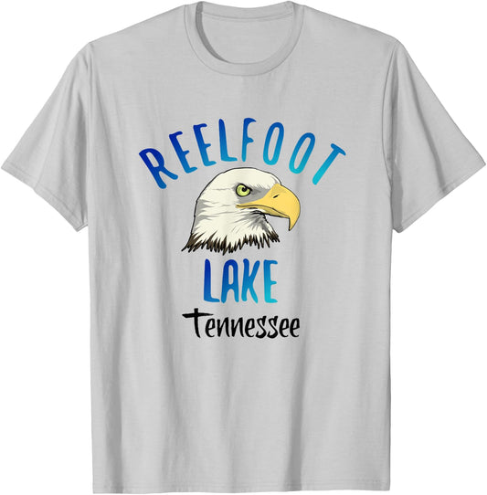 Reelfoot Lake State Park Tennessee Bald Eagle T-Shirt - T-Shirt | Ash