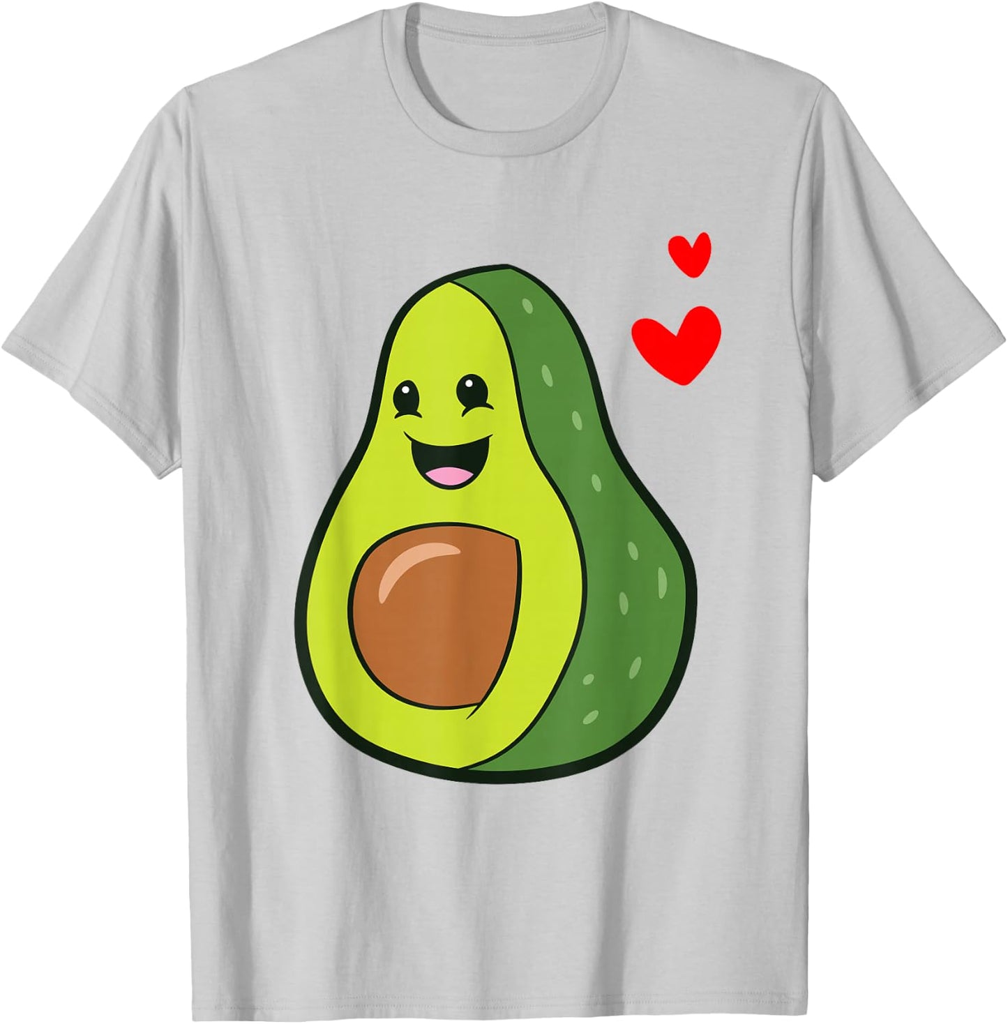 Avocado Vegan Vegetarian Love Avocados T-Shirt - T-Shirt | Ash