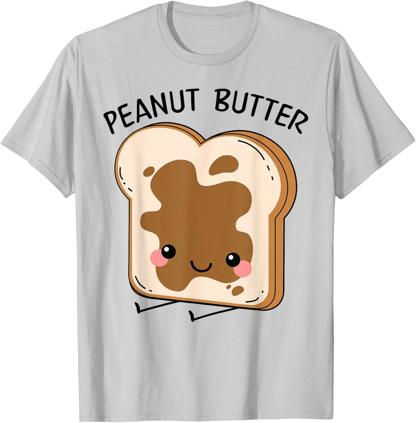 Peanut Butter Matching Halloween Costume Set DIY Jelly Shirt T-Shirt - T-Shirt | Ash
