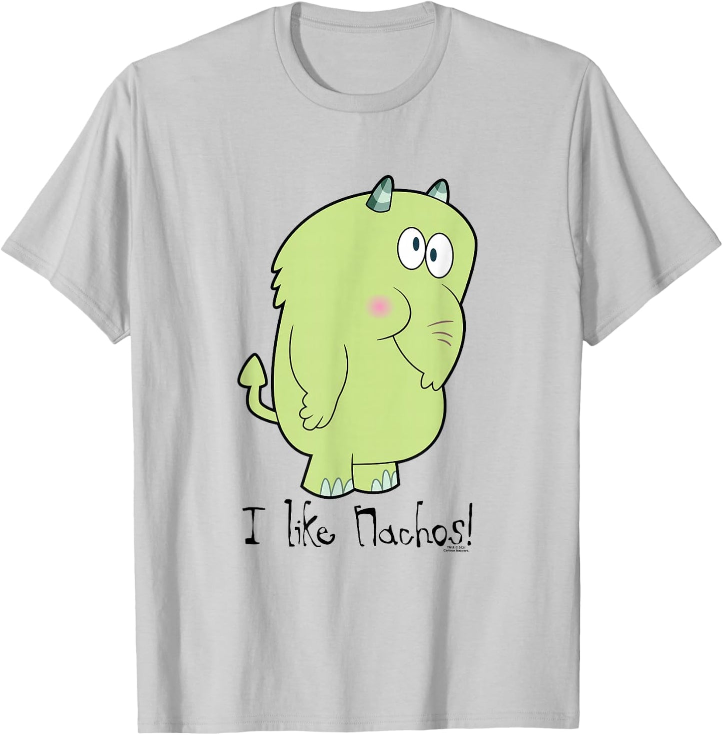 The Grim Adventures of Billy & Mandy Fred - I Like Nachos T-Shirt - T-Shirt | Ash