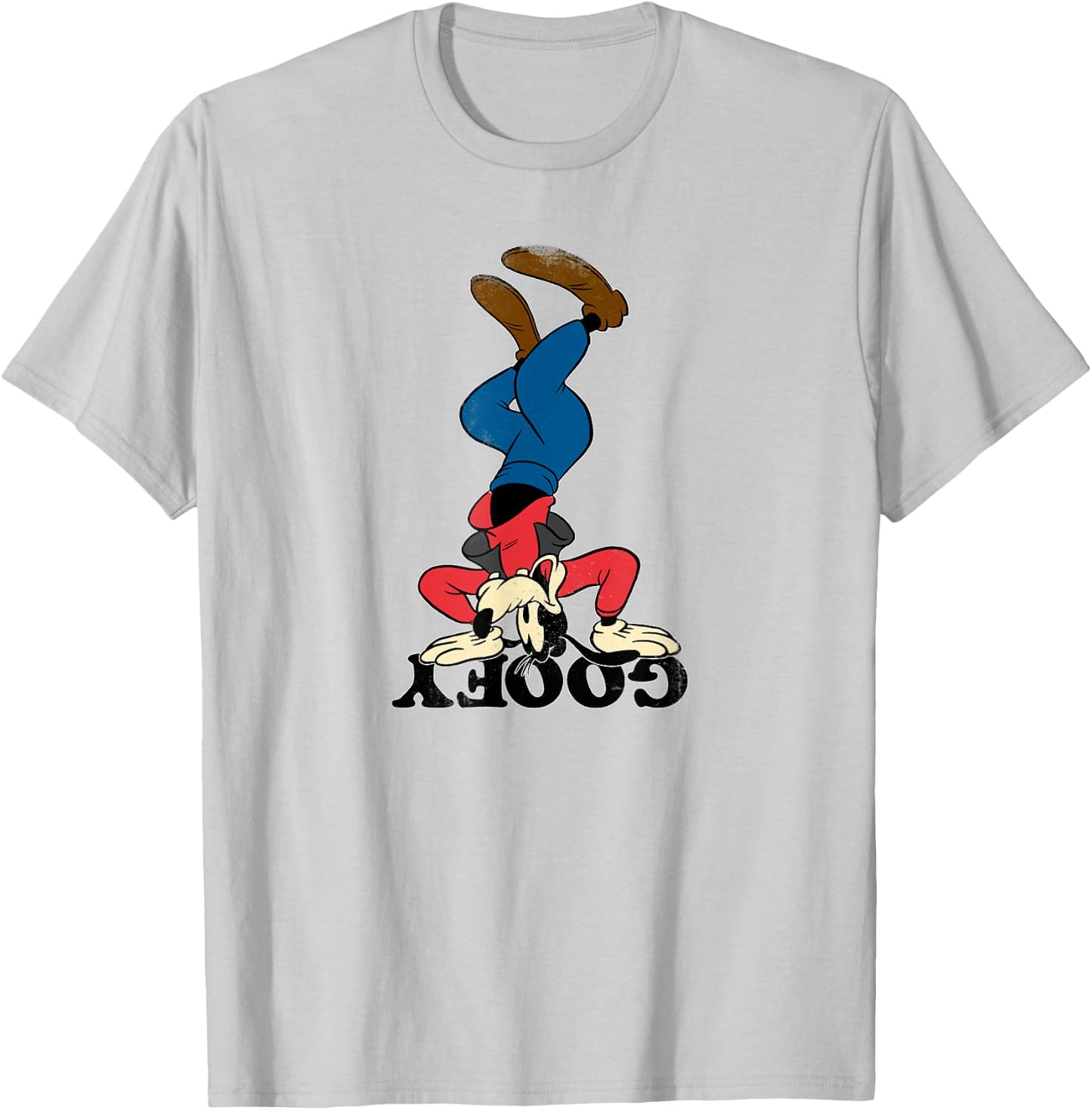 Disney - Goofy Handstand T-Shirt - T-Shirt | Ash