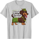 Oktoberfest I Know A Little German Dachshund Wiener Dog T-Shirt - T-Shirt | Ash