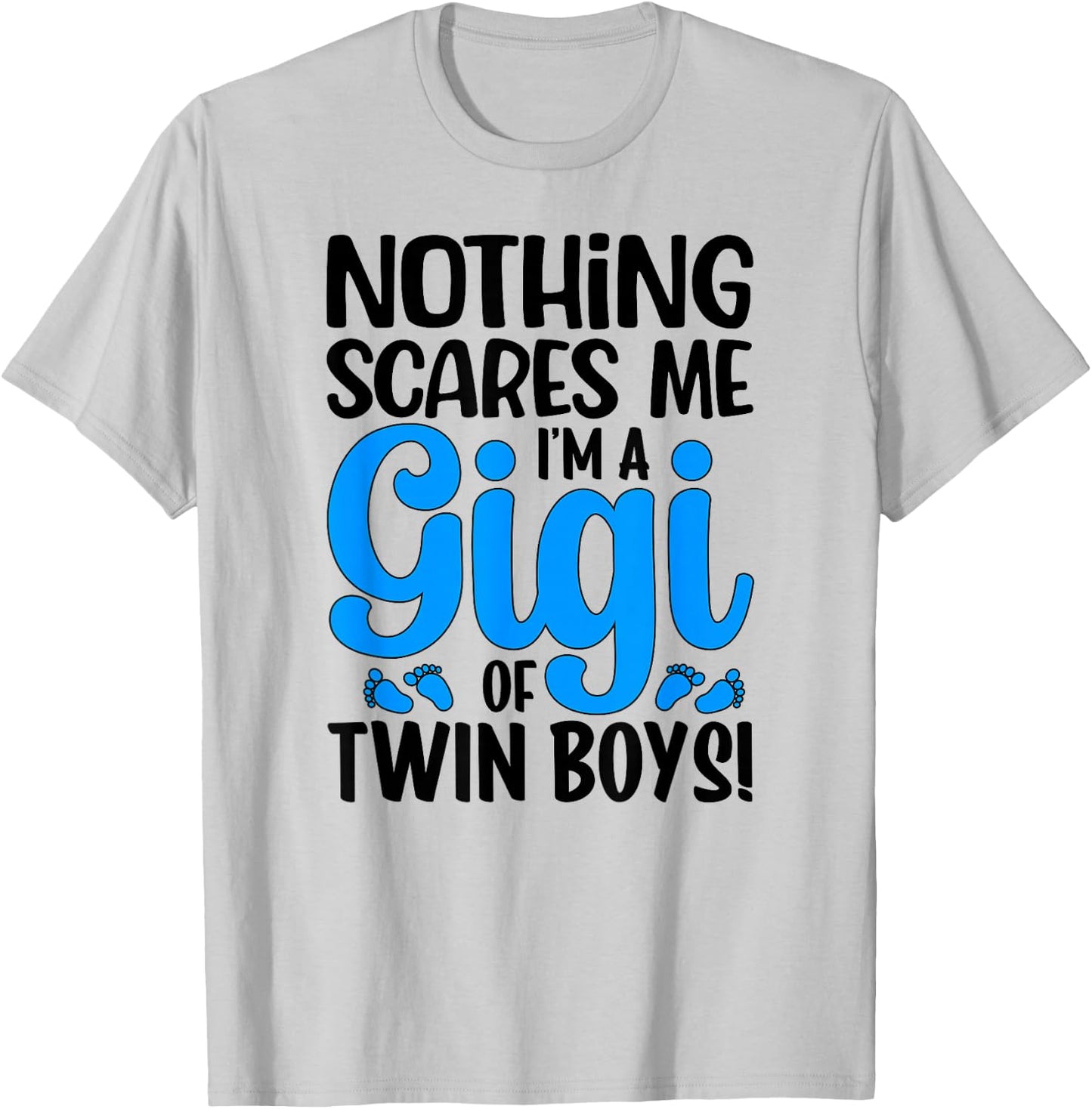 I'm A Gigi Of Twin Boys Twin Gigi Of Twins T-Shirt - T-Shirt | Ash