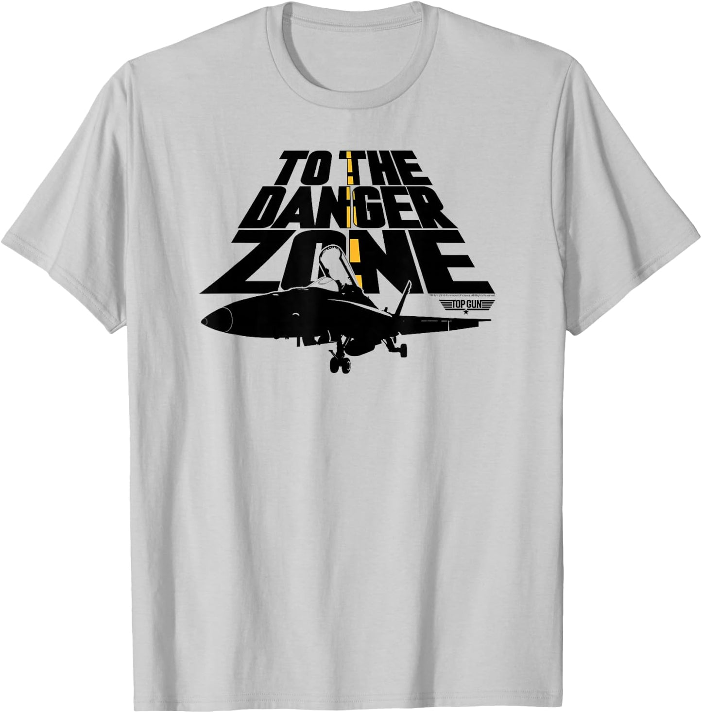 Top Gun To the Danger Zone Action Movie T-Shirt - T-Shirt | Ash