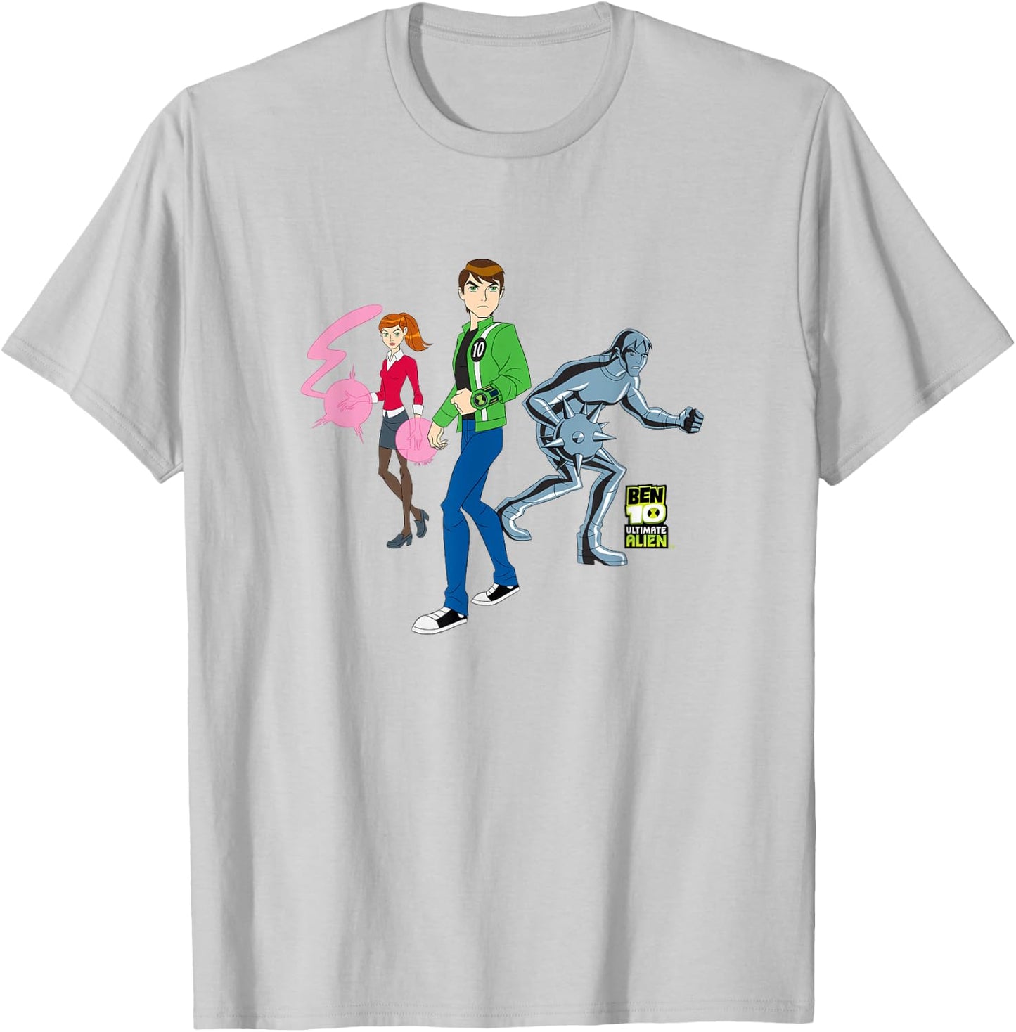 Ben 10 Ultimate Alien: Cosmic Destruction Ben Gwen & Kevin T-Shirt - T-Shirt | Ash