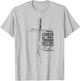 Philippians 4:13 Christian Cross Gifts Men Husband Son Women T-Shirt - T-Shirt | Ash