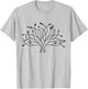 Synth Audio Cable Tree T Stuff Synthwave Modular Synthesizer T-Shirt - T-Shirt | Ash