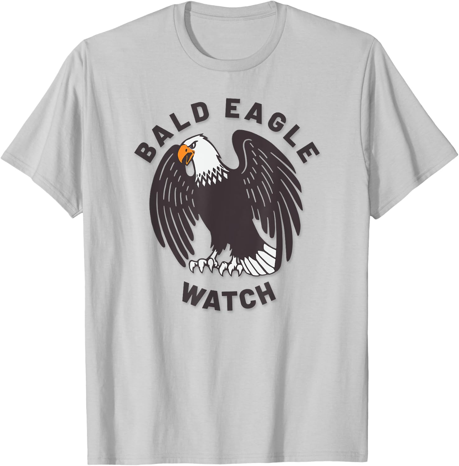 Bird Eagle Watch T-Shirt - T-Shirt | Ash