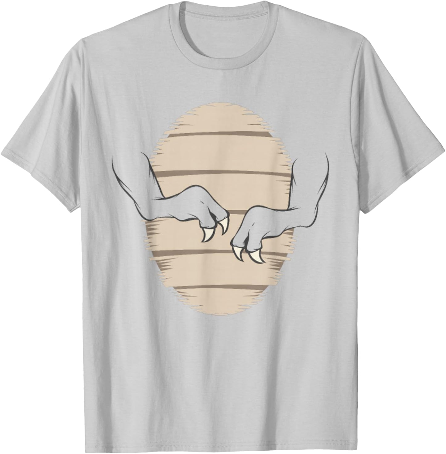 T-Rex Body Easy T-Rex Dinosaur Halloween Costume Funny T-Shirt - T-Shirt | Ash
