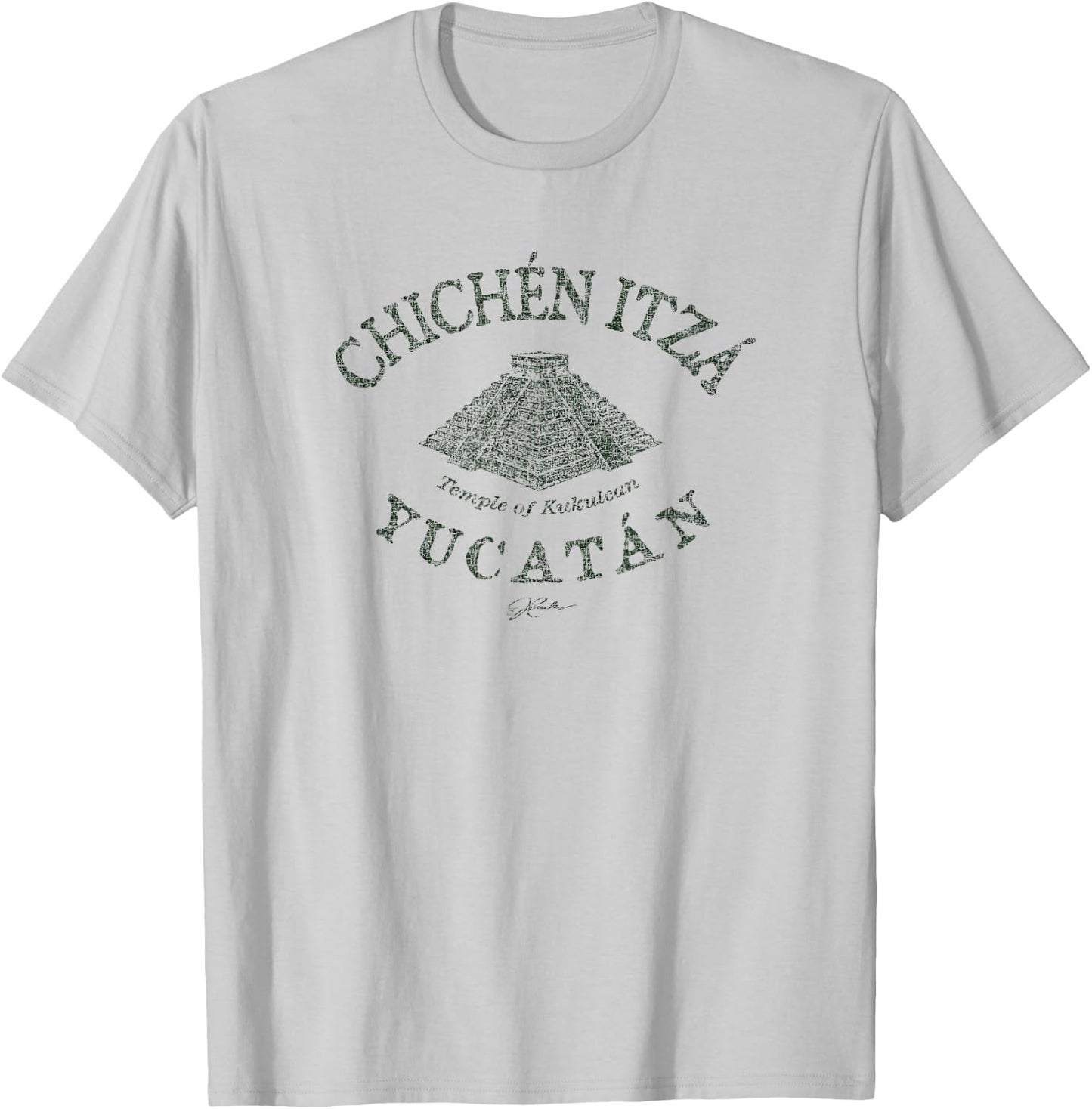 JCombs: Chichen Itza, Yucatan, Mexico T-Shirt - T-Shirt | Ash