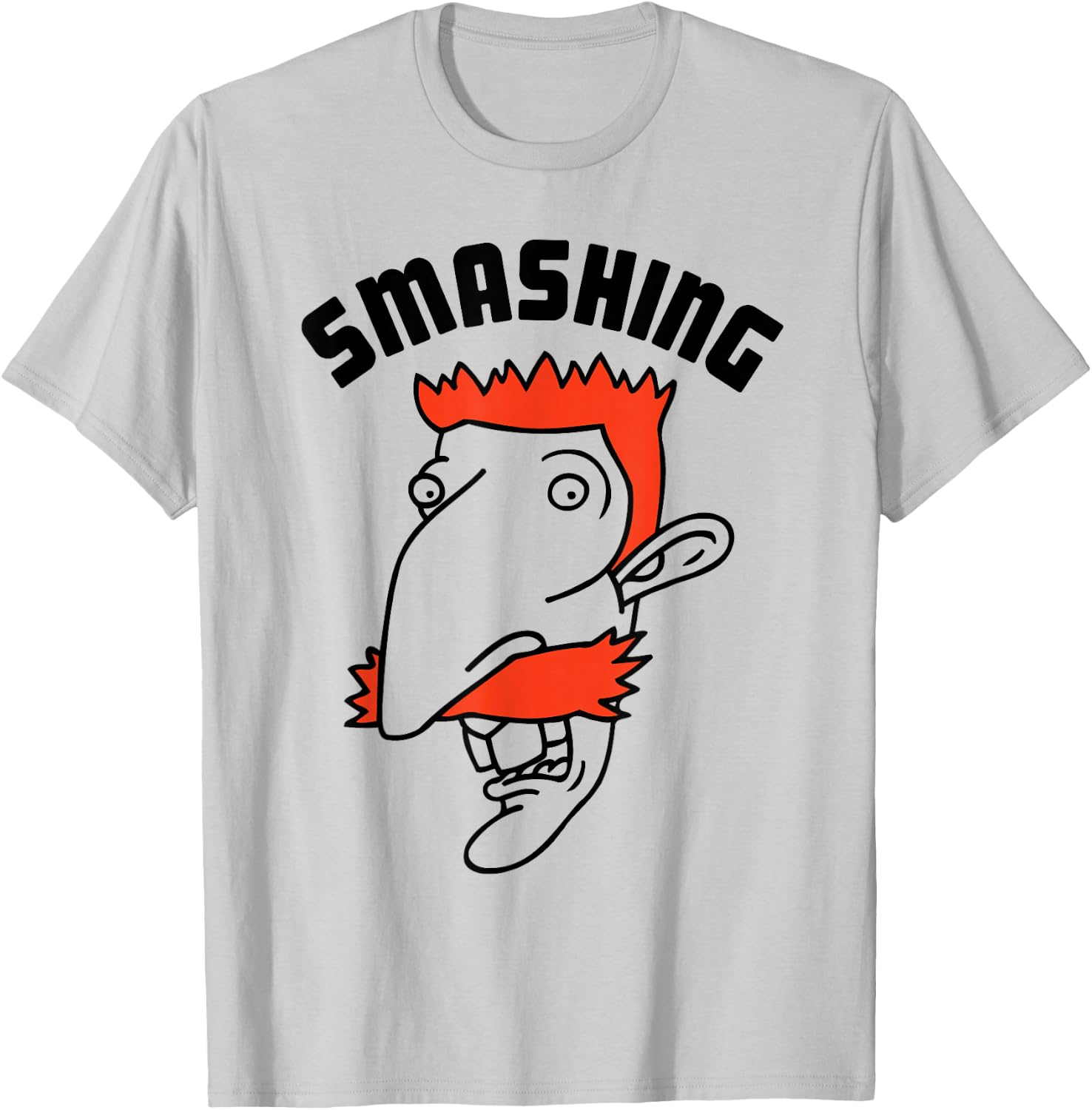 The Wild Thornberrys "Smashing" Nigel's Head T-Shirt - T-Shirt | Ash
