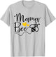 Mama Bee Mommy Bee Mother Bee Love Funny Cute Mother's Day T-Shirt - T-Shirt | Ash