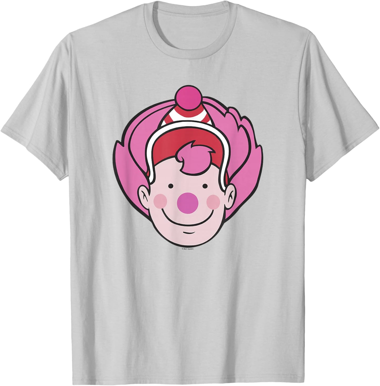 Candy Land Halloween Mr. Mint Big Face T-Shirt - T-Shirt | Ash