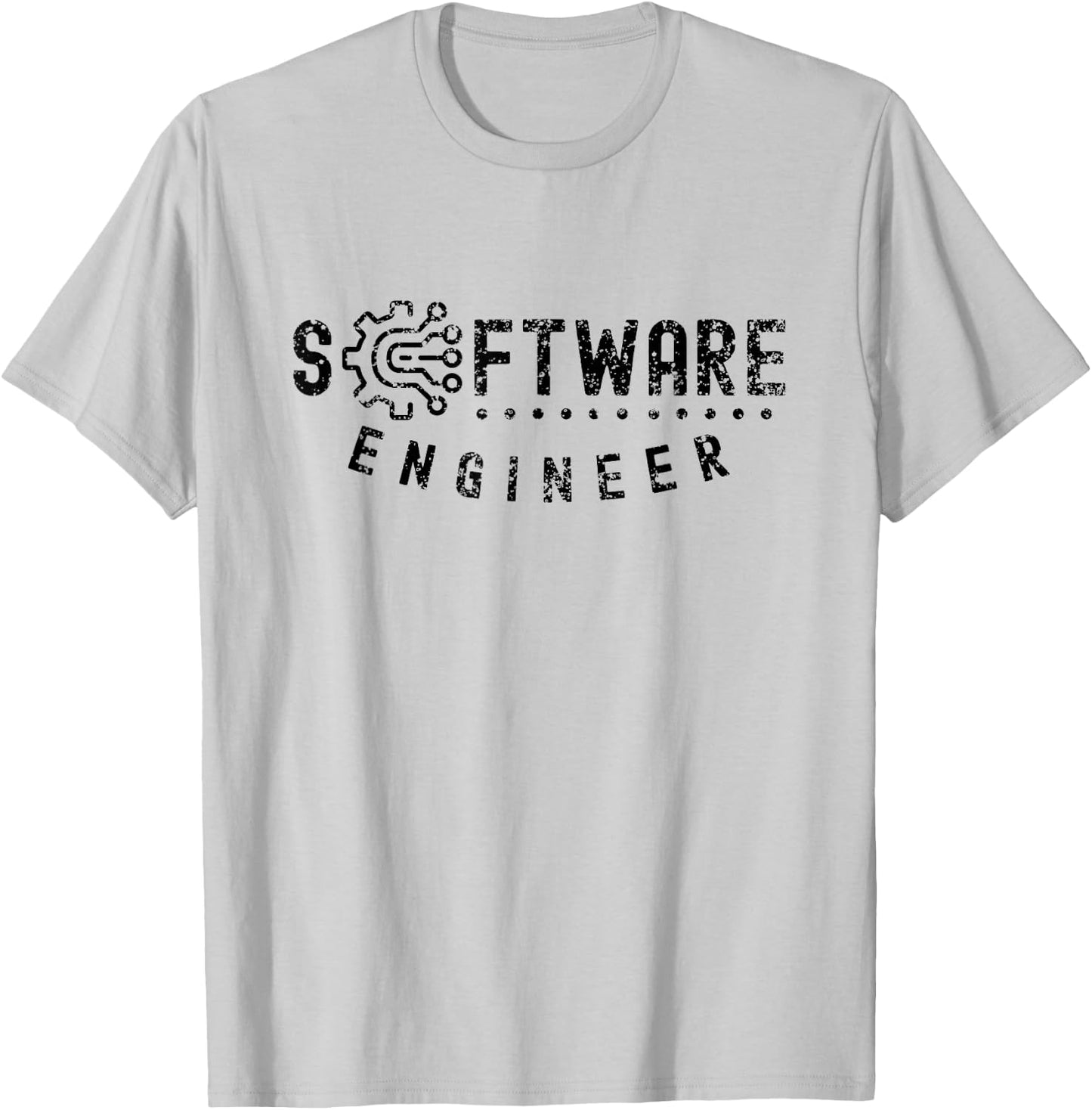 Software Engineer Coding Developer Developing Coder T-Shirt - T-Shirt | Ash