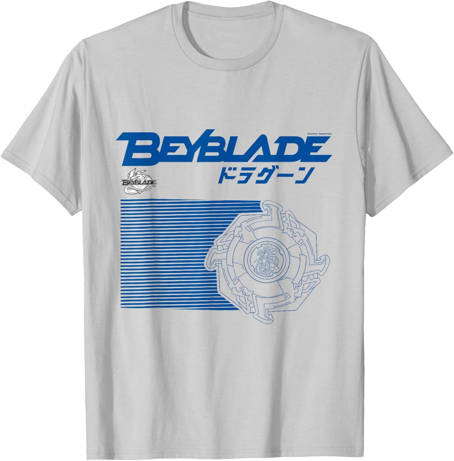 Beyblade Dragoon T-Shirt - T-Shirt | Ash