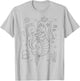 Cute Mermaid Seahorse to paint & color in for children T-Shirt - T-Shirt | Ash