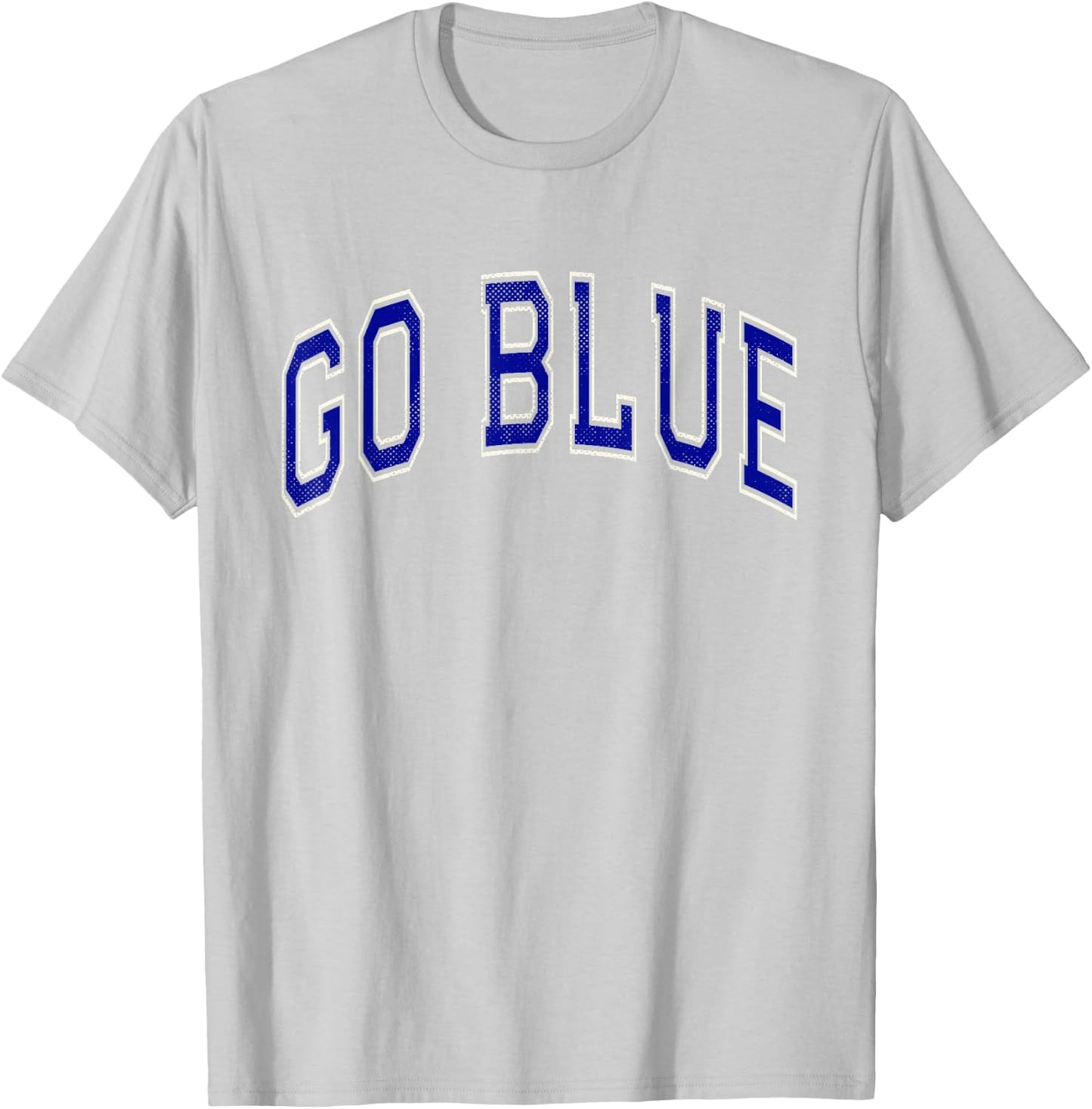 Let's GO BLUE Summer Camp Team Competition Event War Game T-Shirt - T-Shirt | Ash