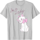 Disney The Aristocats Marie I'm A Lady Text T-Shirt - T-Shirt | Ash