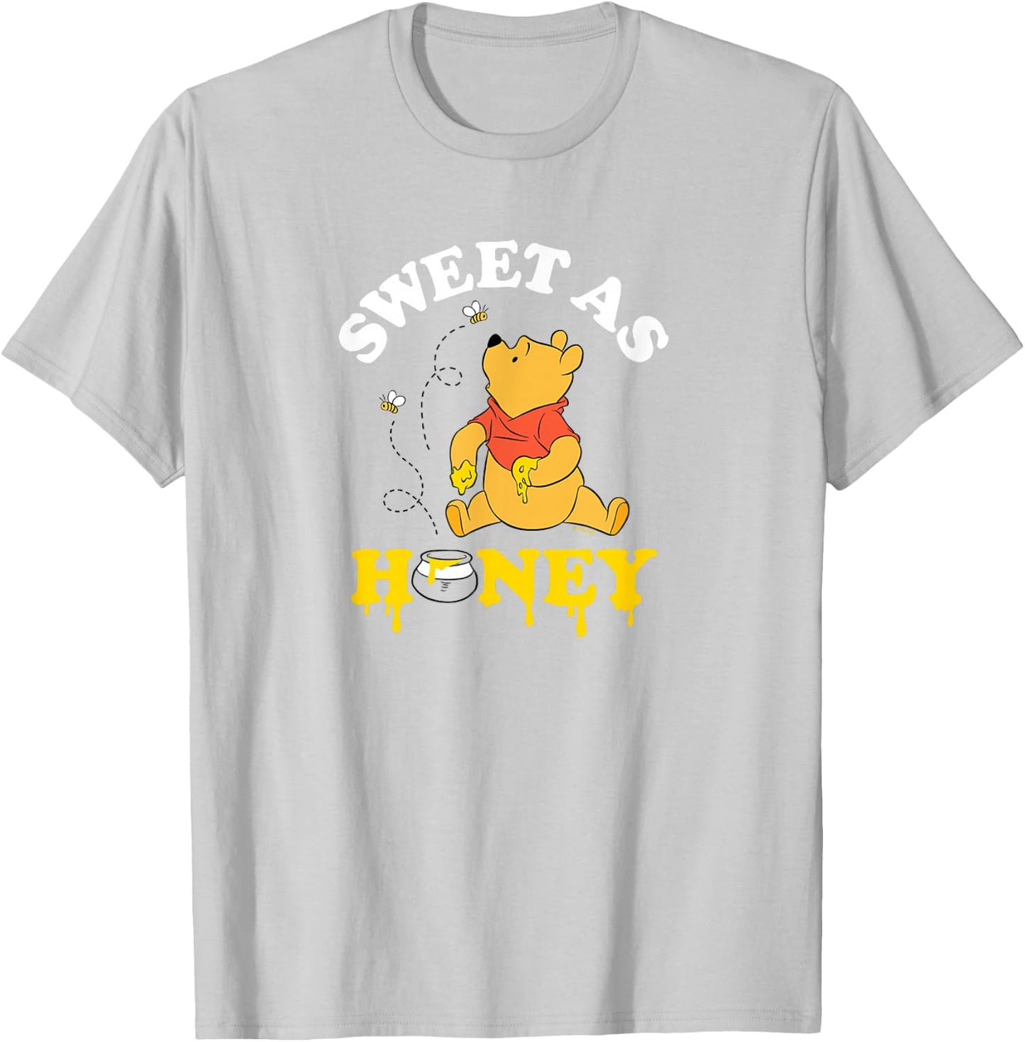 Winnie the Pooh - Sweet as Honey T-Shirt - T-Shirt | Ash