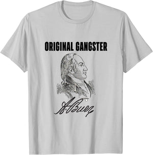 Original Gangster- Aaron Burr T-Shirt - T-Shirt | Ash