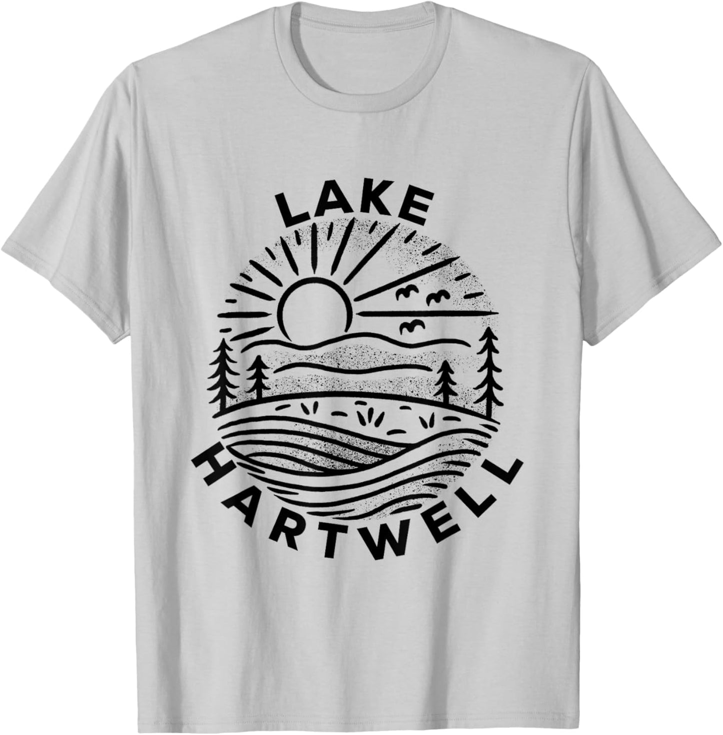 Lake Hartwell T-Shirt - T-Shirt | Ash