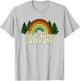 Earth Day Everyday Rainbow Pine Trees T-Shirt - T-Shirt | Ash