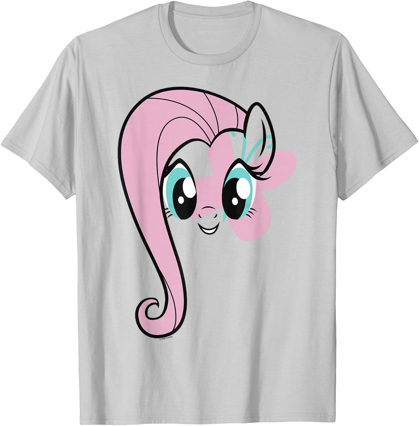 My Little Pony: Friendship is Magic Fluttershy Big Face T-Shirt - T-Shirt | Ash