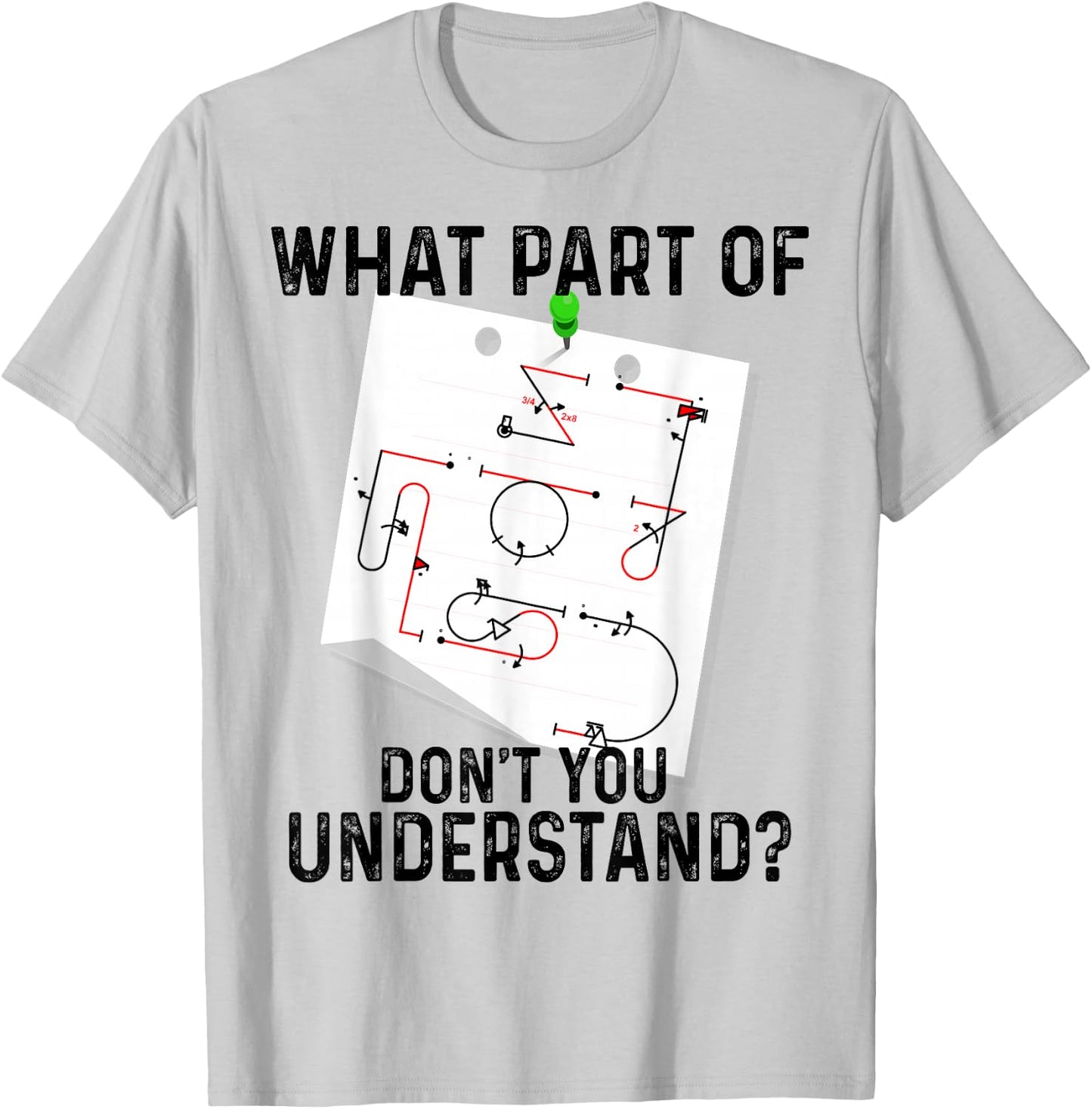 What Part Of Don't You Understand Aerobatic Aresti Figures T-Shirt - T-Shirt | Ash