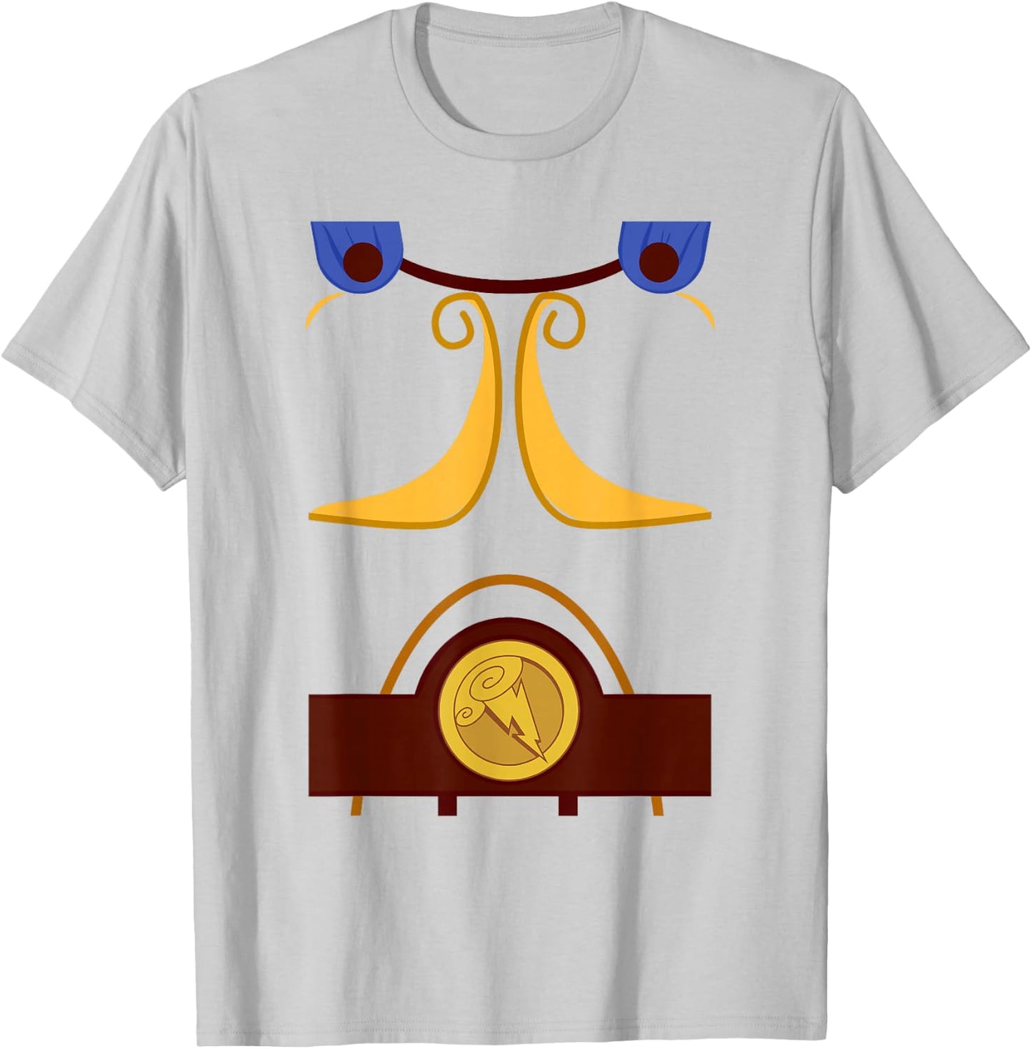Disney Hercules Costume Chest T-Shirt - T-Shirt | Ash