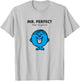 Mr. Men Mr. Perfect T-Shirt - T-Shirt | Ash