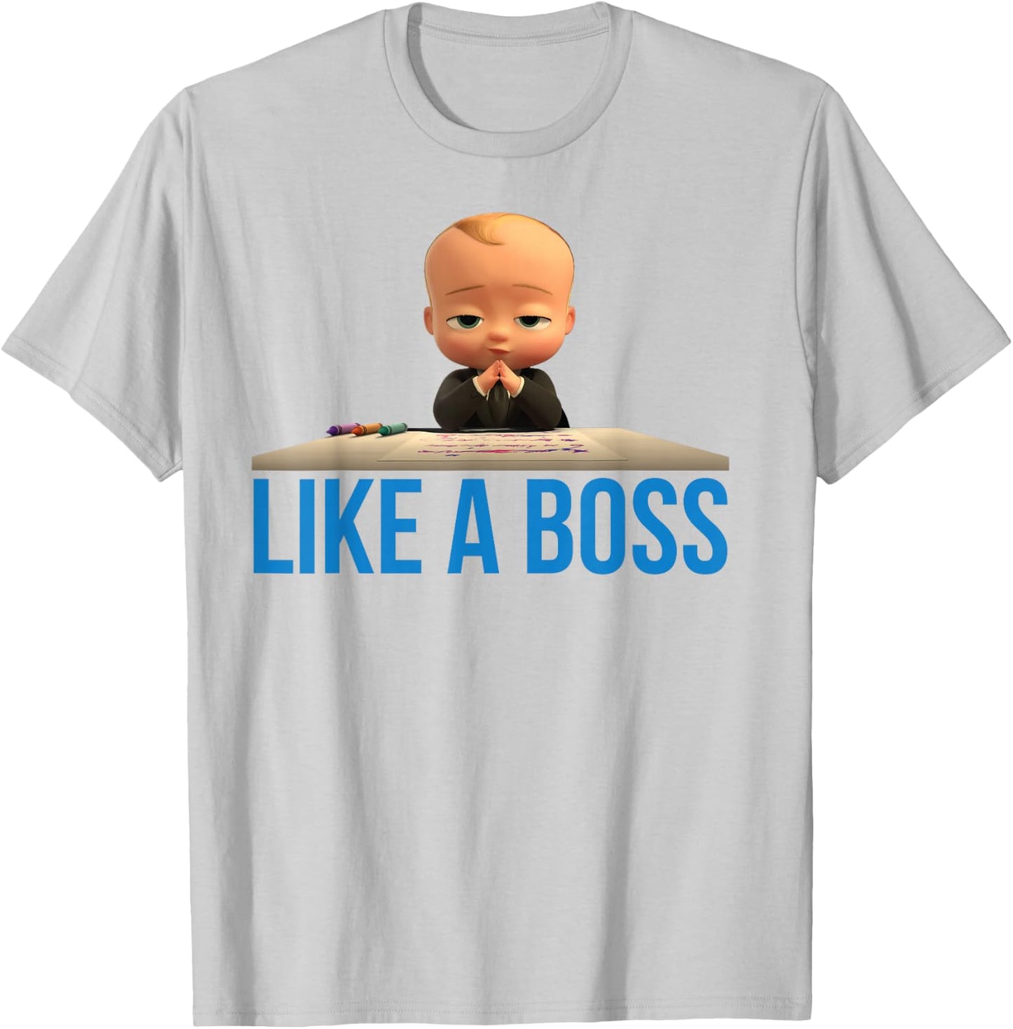 The Boss Baby Like A Boss T-Shirt - T-Shirt | Ash