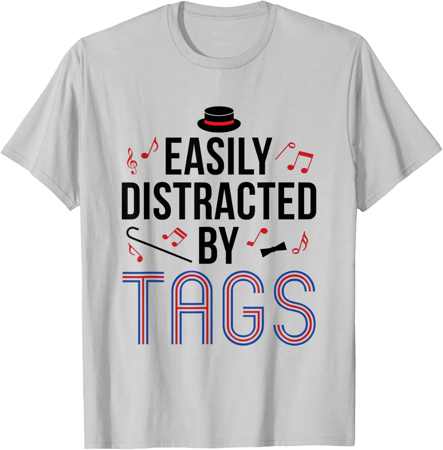 Barbershop Quartet Harmony Music Funny Tag Singing T-Shirt - T-Shirt | Ash