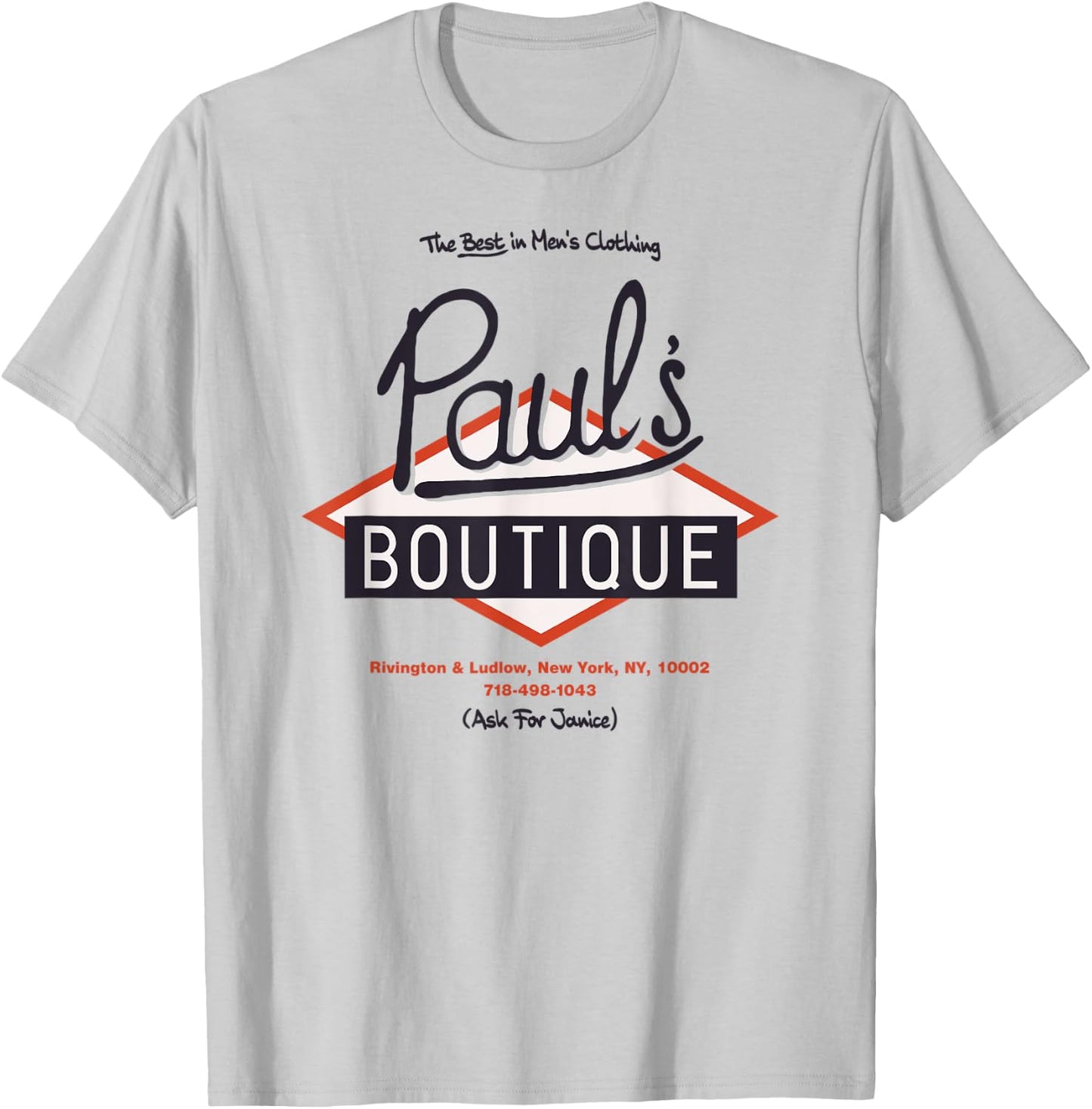 Paul Boutique Diamond Logo (Disease Color) Small T-Shirt - T-Shirt | Ash