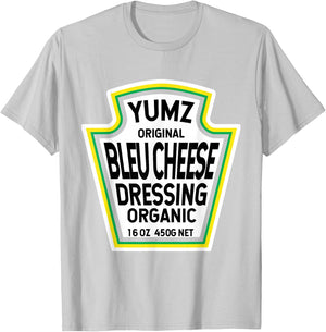 Bleu Cheese Dressing Salad Easy Halloween Group Costume T-Shirt - T-Shirt | Ash