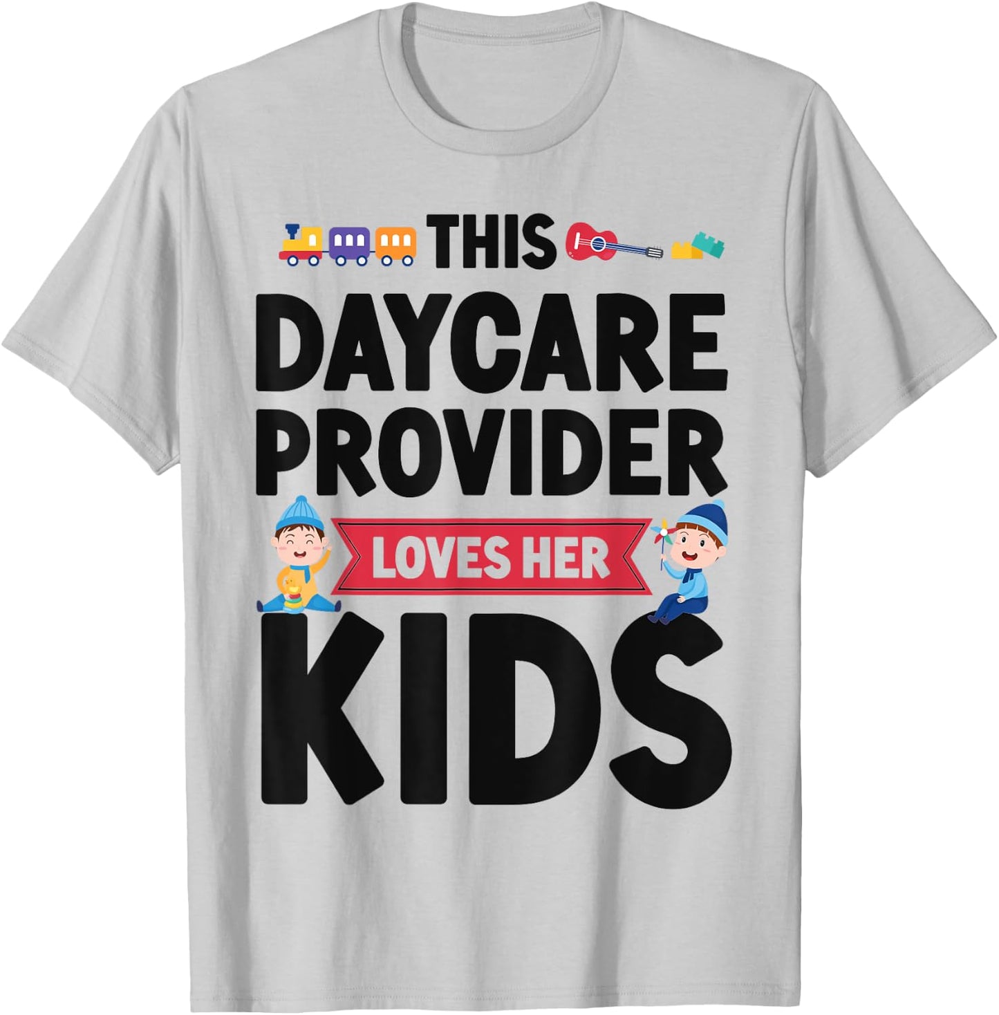 Childcare Daycare Provider Teacher Babysitter This Daycare T-Shirt - T-Shirt | Ash