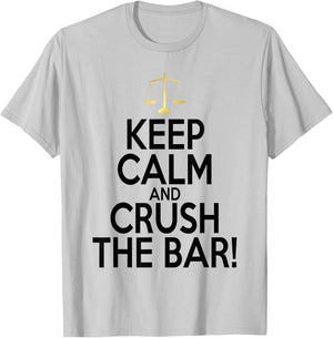 Bar Exam Shirt Law School Graduation Outfit Lawyer T-Shirt - T-Shirt | Ash