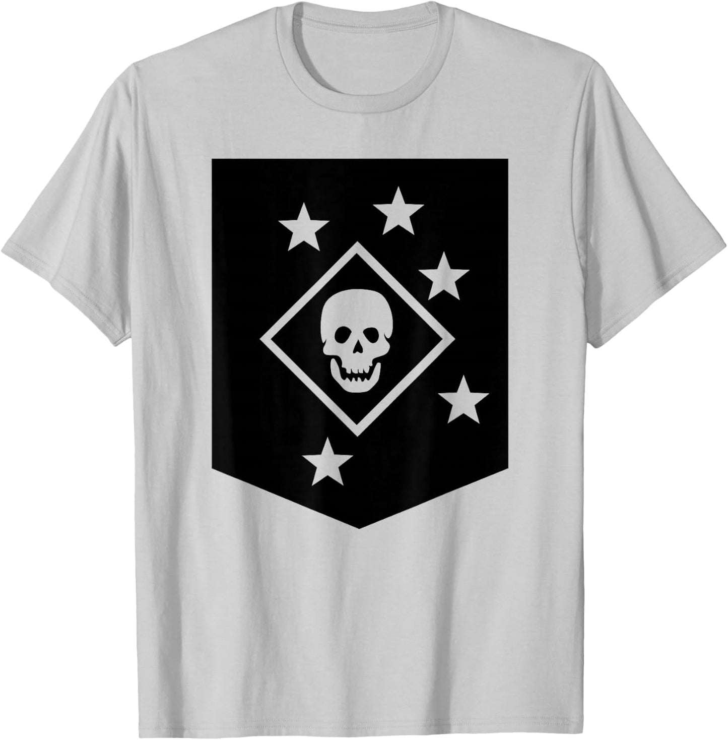 Silent Deadly Marine Raiders T-Shirt - T-Shirt | Ash