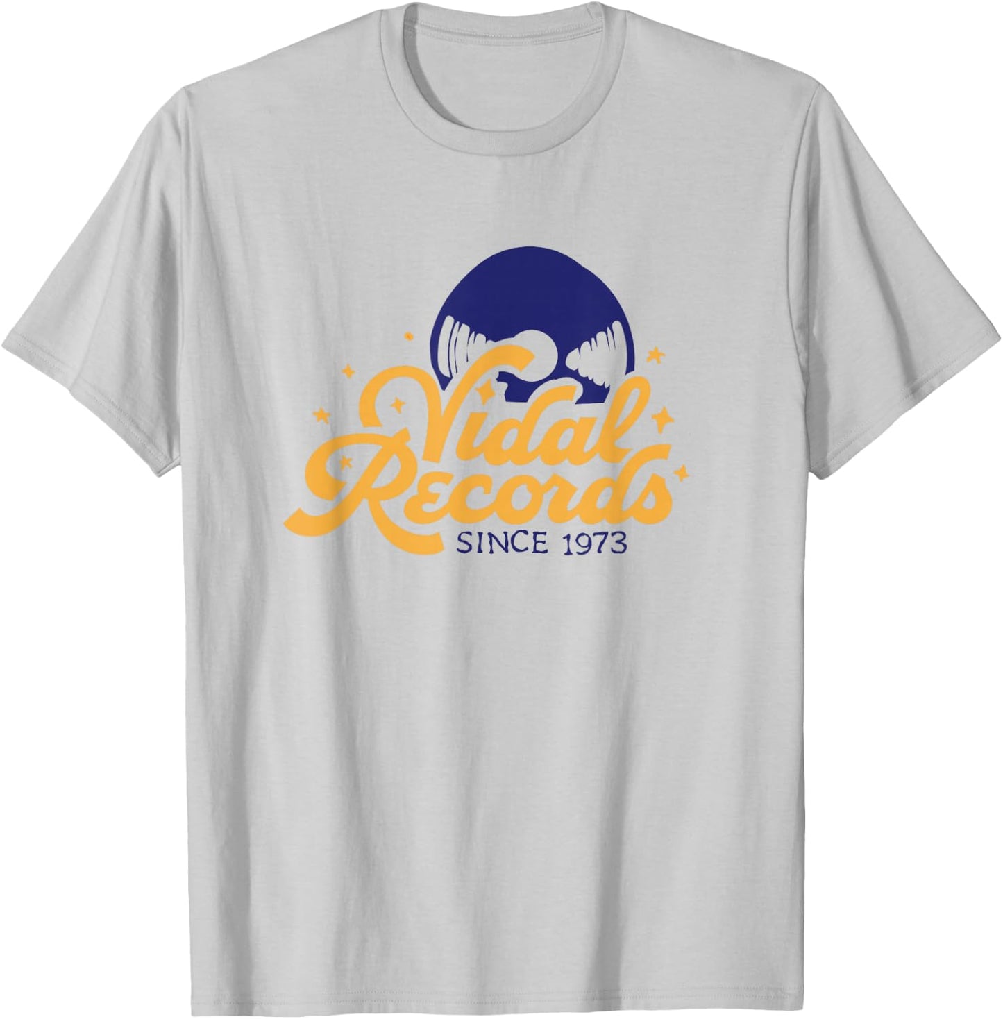 Vidal Records T-Shirt - T-Shirt | Ash