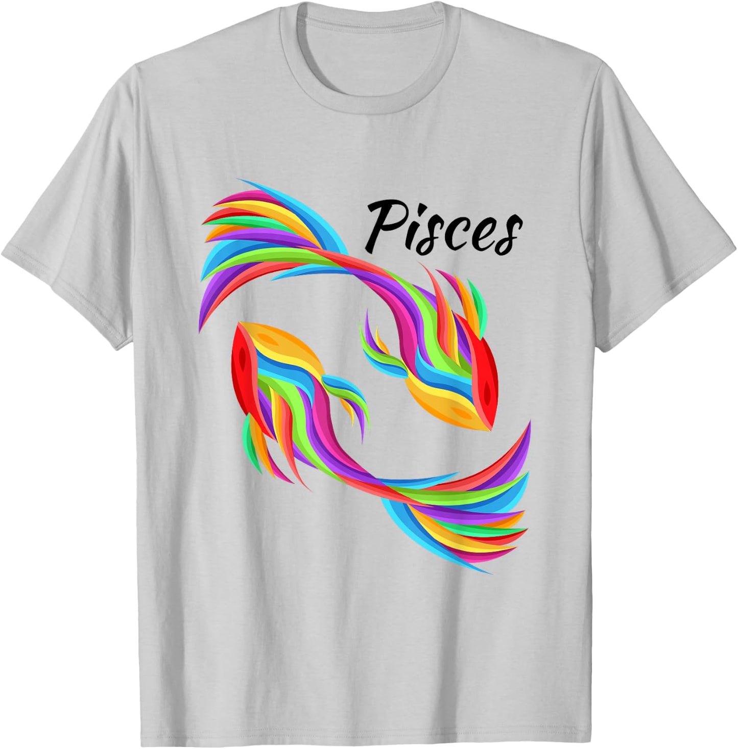 Pisces T-Shirt - T-Shirt | Ash