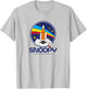 Peanuts - Snoopy First Beagle In Space Rocket Shuttle T-Shirt - T-Shirt | Ash